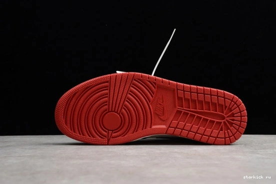 Jordan Bred 555088-610 555088-610 Toe Air 1 High Retro 0723